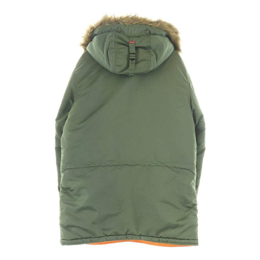 SUPREME(シュプリーム) 16AWArc Logo N-3B Parka アーチロゴ ミリタリージャケット カーキ