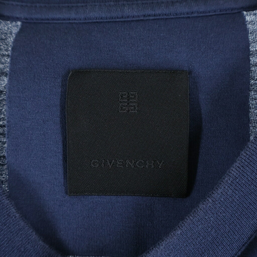 GIVENCHY(ジバンシィ) Star T-Shirt スタープリント 半袖Tシャツ ネイビー BM71JA3YJ5