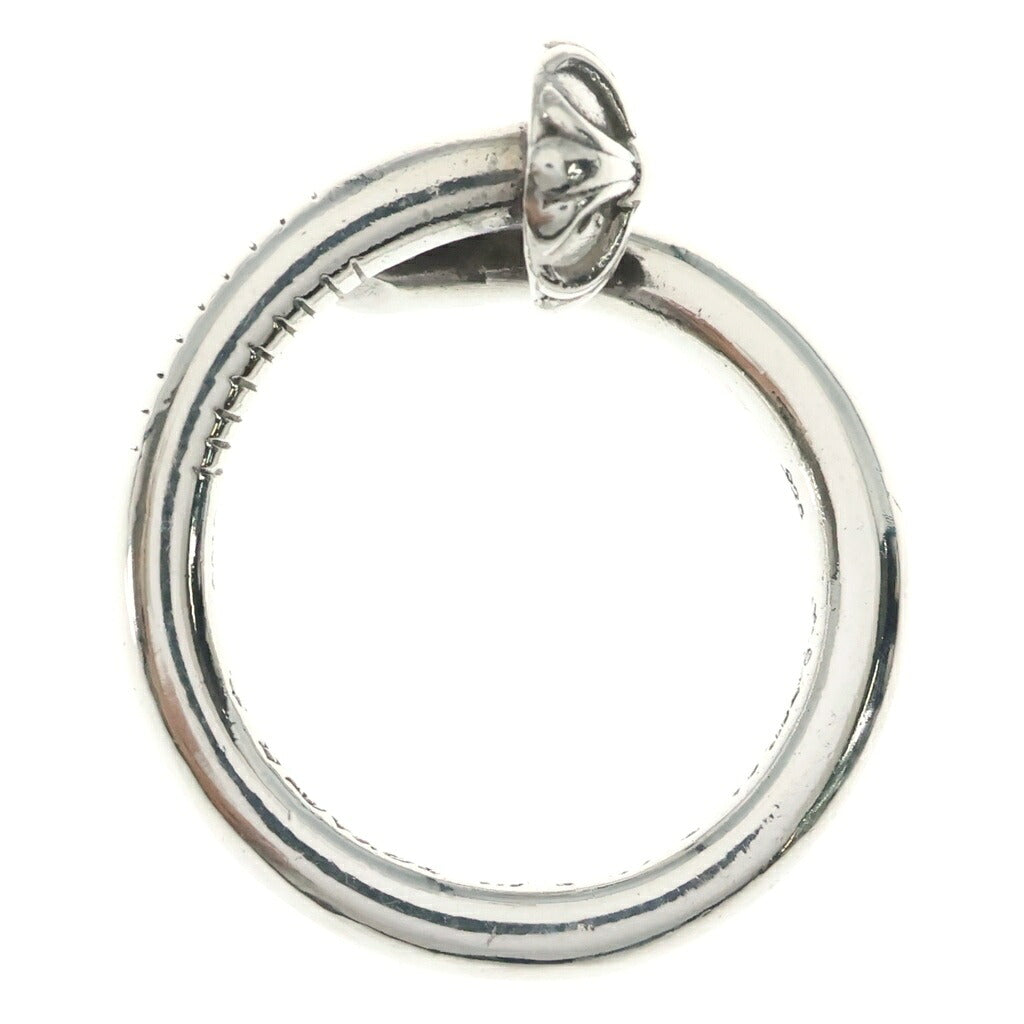 CHROME HEARTS(クロムハーツ) NAIL CRSBALL ネイル クロスボール リング シルバー BCA349