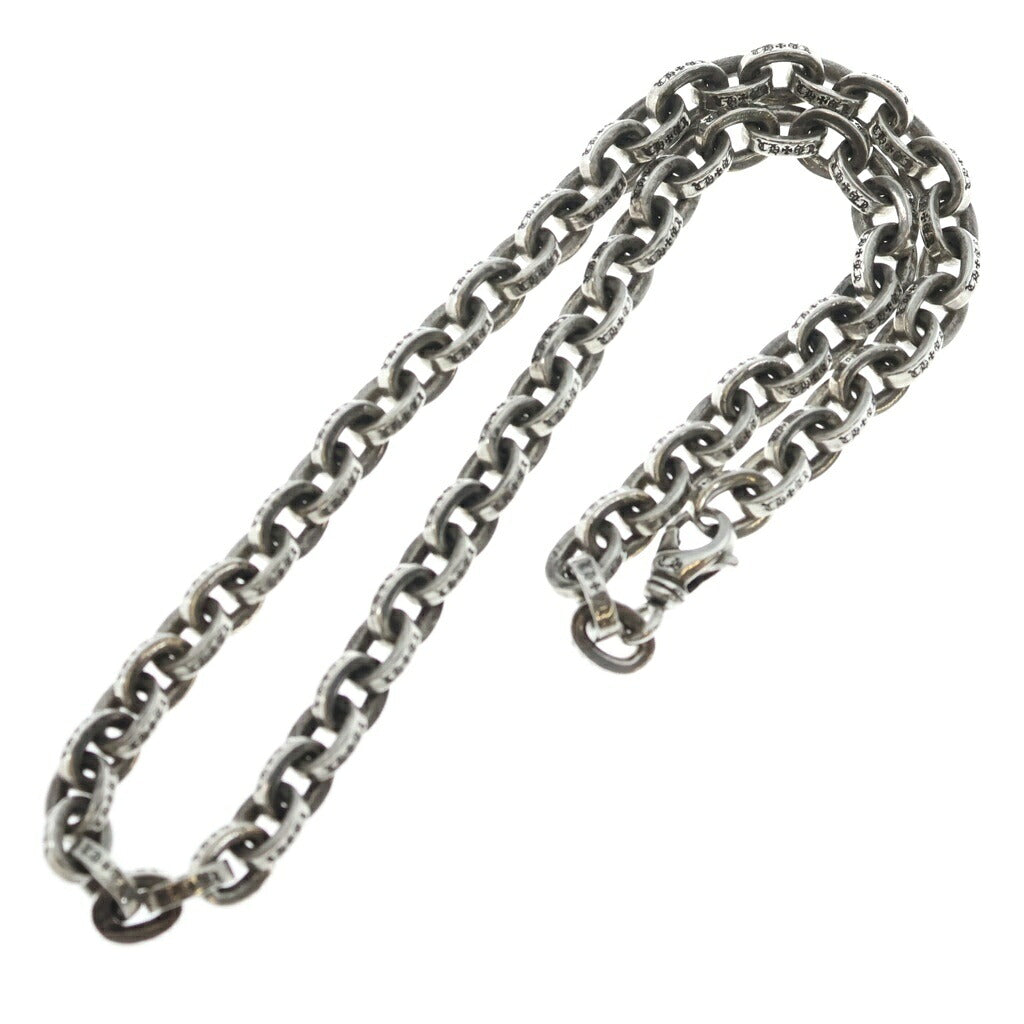 CHROME HEARTS(クロムハーツ) PAPER CHAIN LRG ラージペーパーチェーン シルバーネックレス 18inch