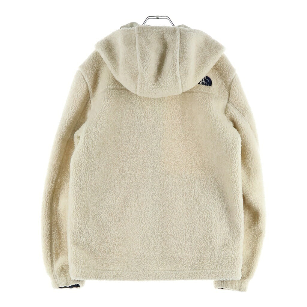 THE NORTH FACE(ザノースフェイス) RIMO FLEECE HOOD JACKET リモ フリース フードジャケット パーカー ブルゾン アウター ジップアップ ロゴ アイボリー NJ4FL53J