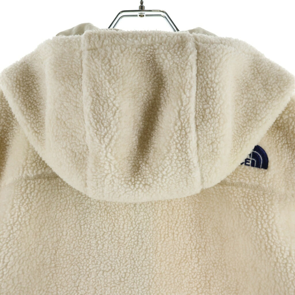 THE NORTH FACE(ザノースフェイス) RIMO FLEECE HOOD JACKET リモ フリース フードジャケット パーカー ブルゾン アウター ジップアップ ロゴ アイボリー NJ4FL53J