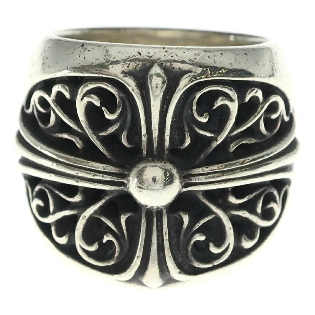 CHROME HEARTS(クロムハーツ) CLASSIC OVAL クラシックオーバルクロス リング シルバー BCA340