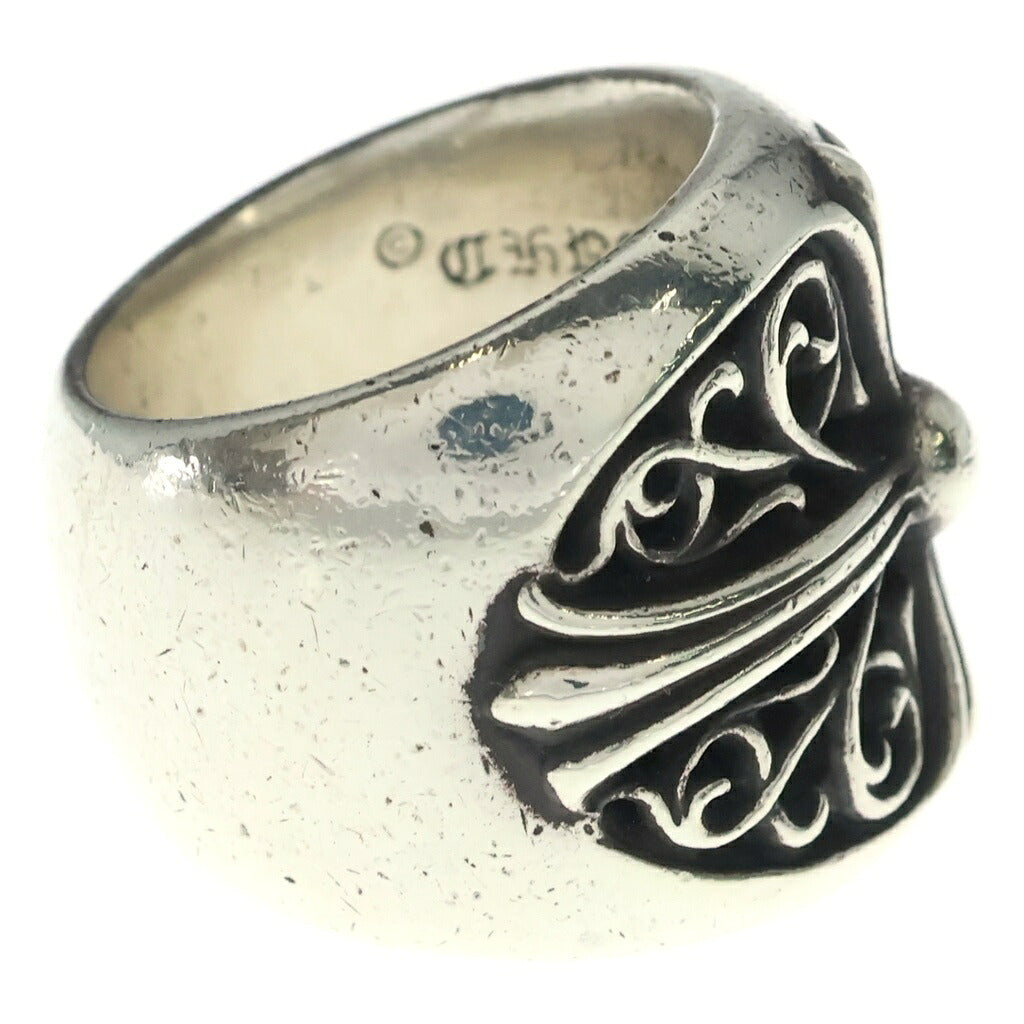 CHROME HEARTS(クロムハーツ) CLASSIC OVAL クラシックオーバルクロス リング シルバー BCA340