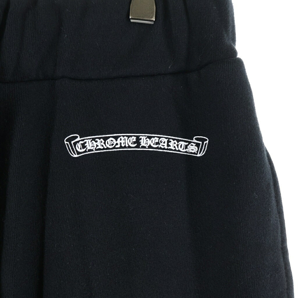 CHROME HEARTS(クロムハーツ) SWEAT PANTS スクロールラベル スウェットパンツ ブラック