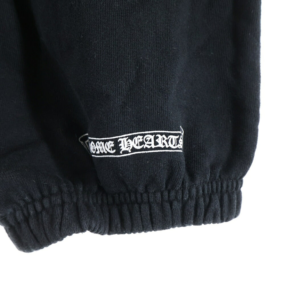 CHROME HEARTS(クロムハーツ) SWEAT PANTS スクロールラベル スウェットパンツ ブラック