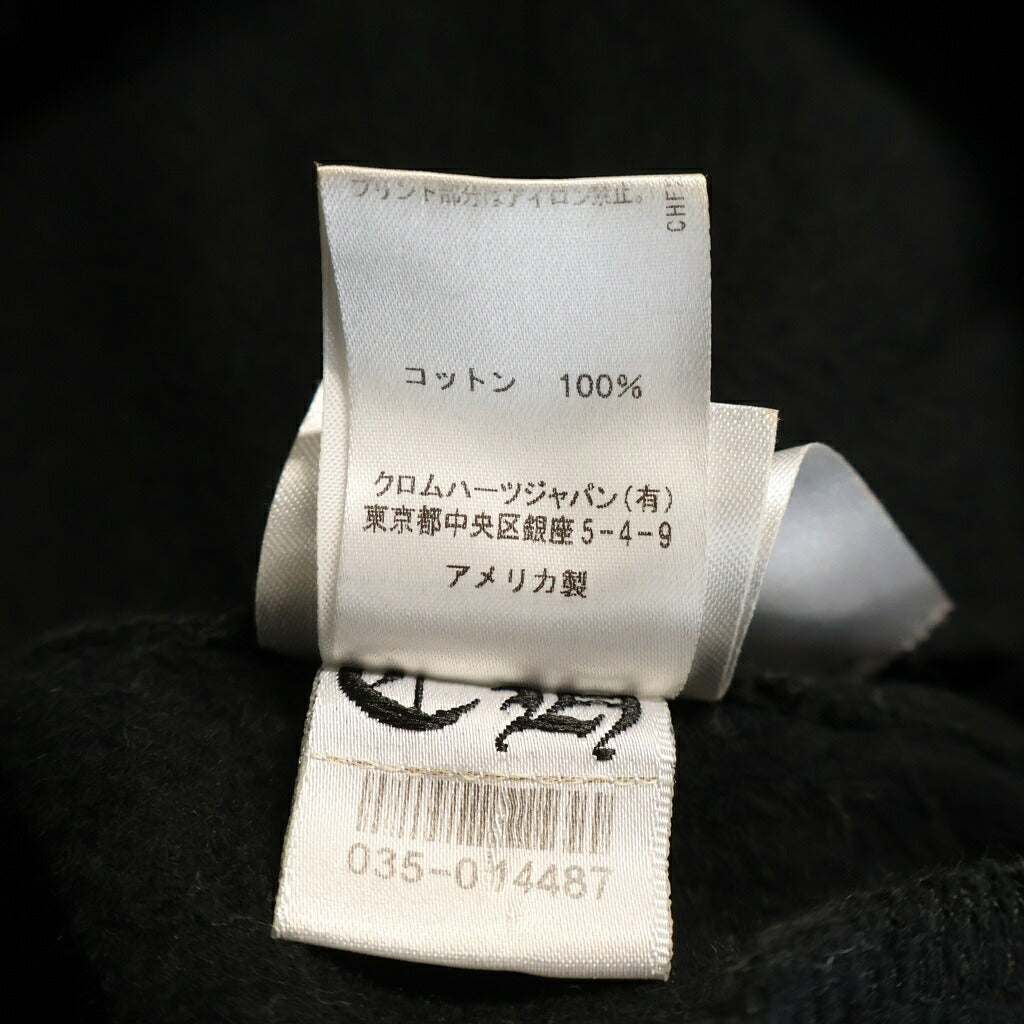 CHROME HEARTS(クロムハーツ) SWEAT PANTS スクロールラベル スウェットパンツ ブラック
