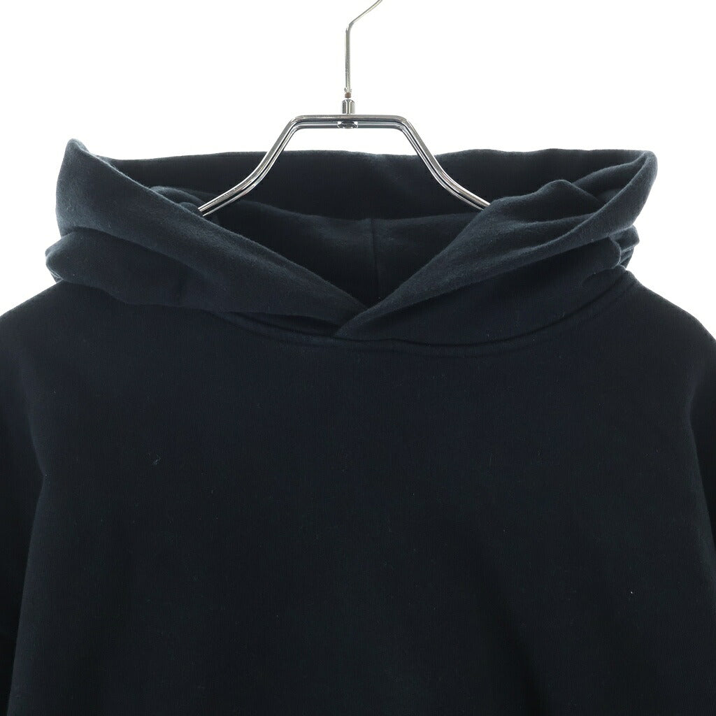 BALENCIAGA(バレンシアガ) ロゴ タグ ビック シルエット フーディ パーカー ブラック