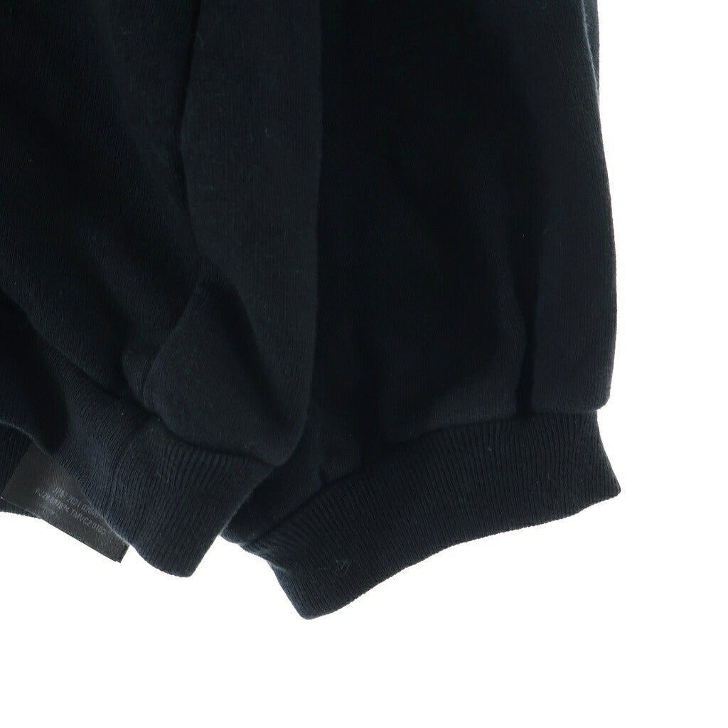 BALENCIAGA(バレンシアガ) ロゴ タグ ビック シルエット フーディ パーカー ブラック