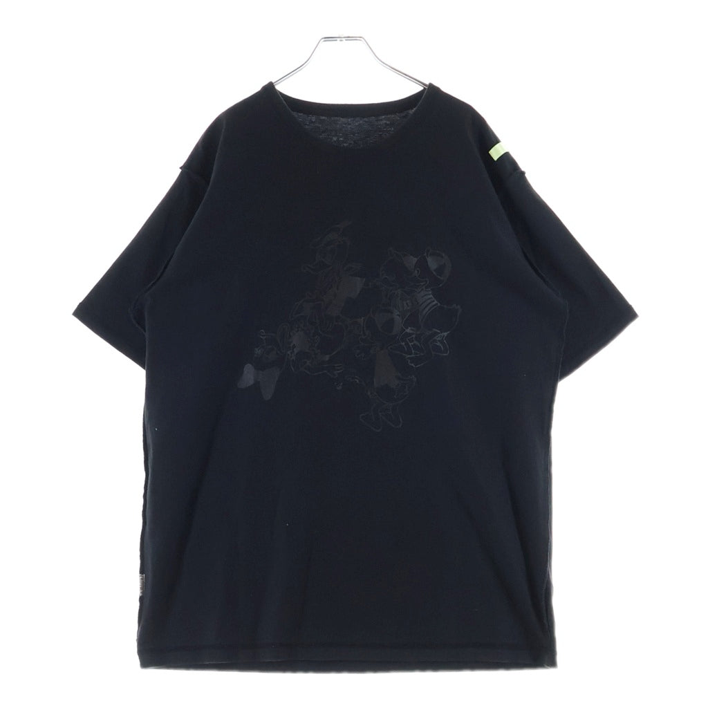 NEXUS7(ネクサスセブン) 00s セディショナリーズ パロディプリント クルーネック 半袖Tシャツ カットソー ブラック