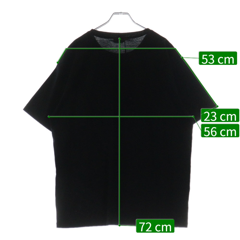 CELINE(セリーヌ) Logo Rhinestone Tee ロゴ ラインストーン 半袖Tシャツ ブラック 2X15M671Q