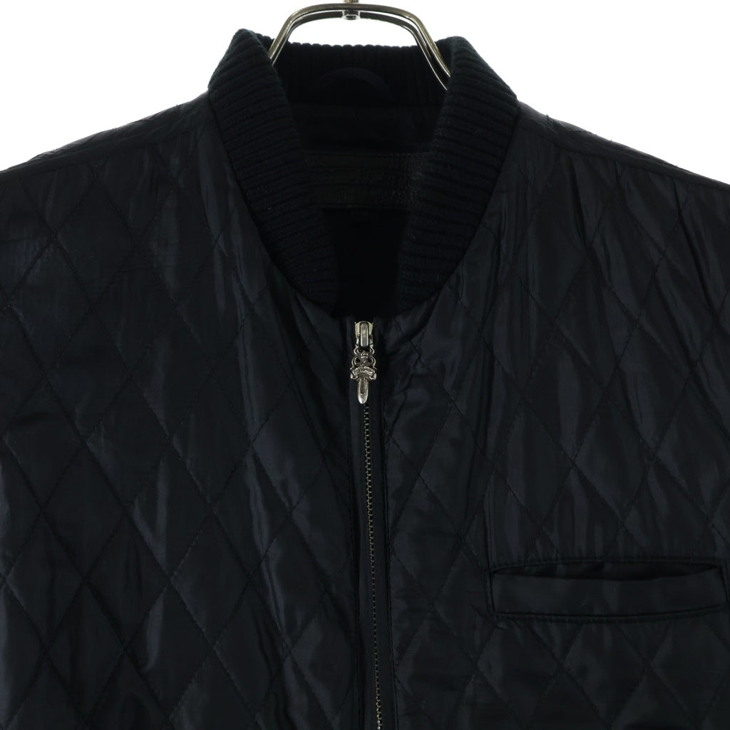 CHROME HEARTS(クロムハーツ) PAPA パパ バッククロスパッチキルティングベスト