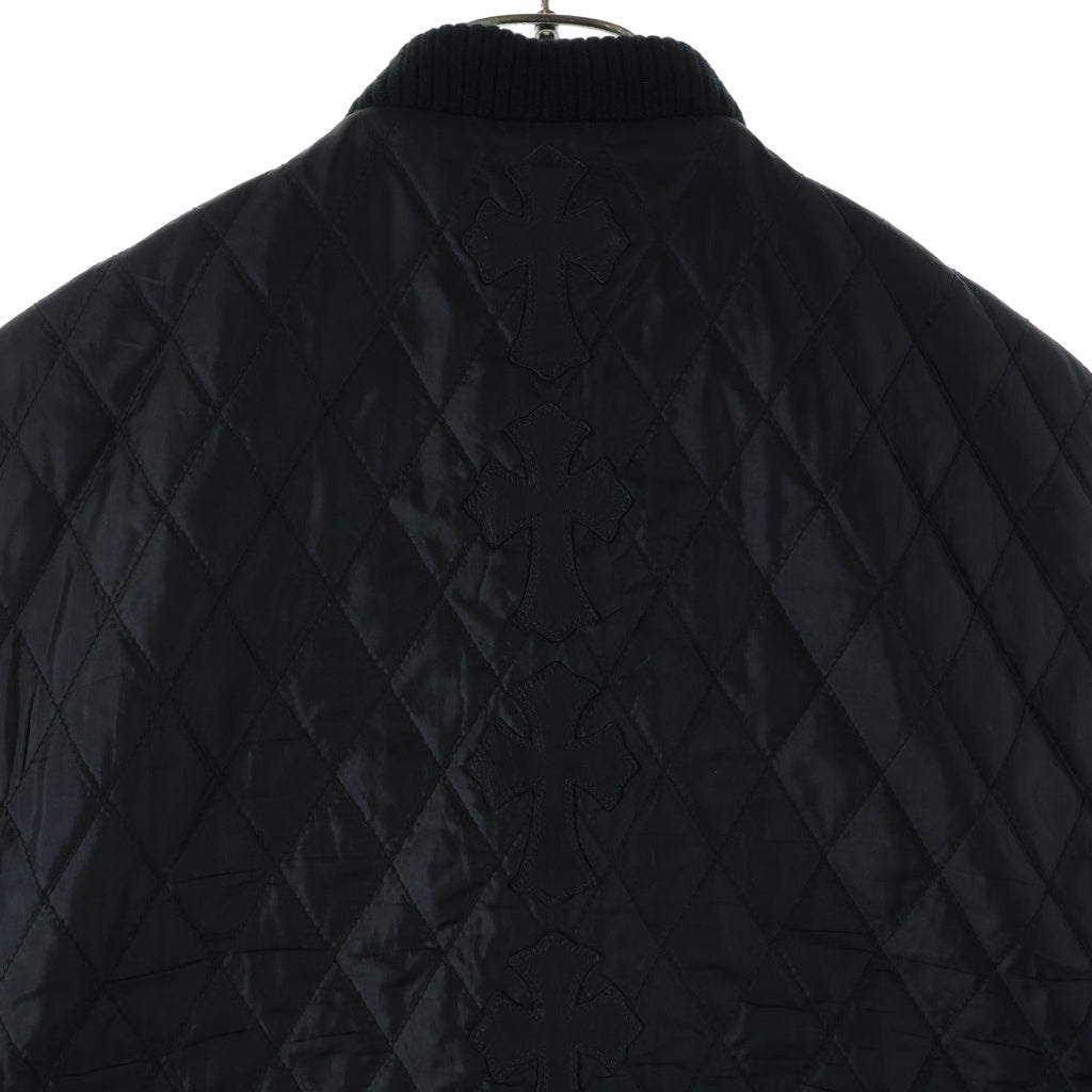 CHROME HEARTS(クロムハーツ) PAPA パパ バッククロスパッチキルティングベスト