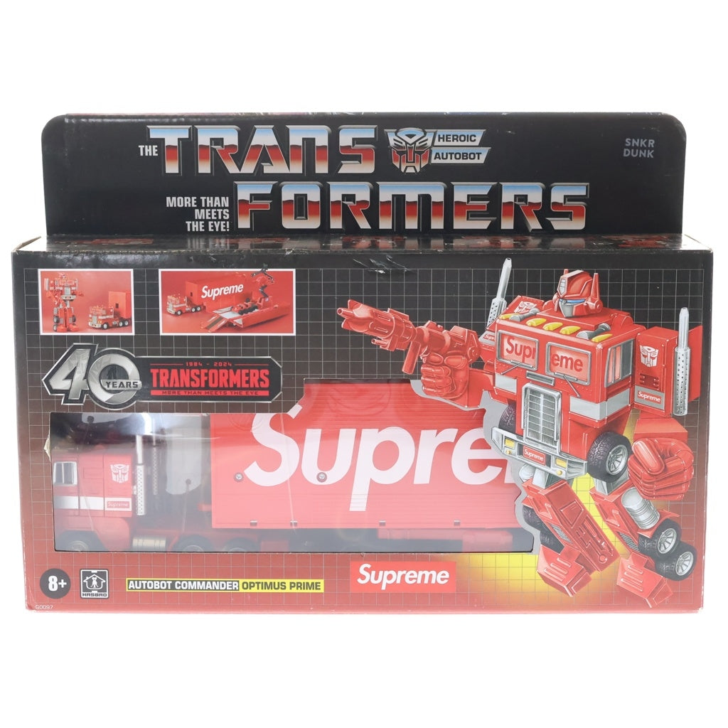 SUPREME(シュプリーム) 25SS Transformers G1 Optimus Prime Figure トランスフォーマー G1 オプティマスプライム フィギュア 人形 レッド