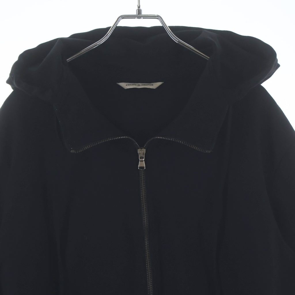 giab's ARCHIVIO(ジャブスアルキヴィオ) CUCITO IN FIRENZE プッチ フーディー ブラック コットン