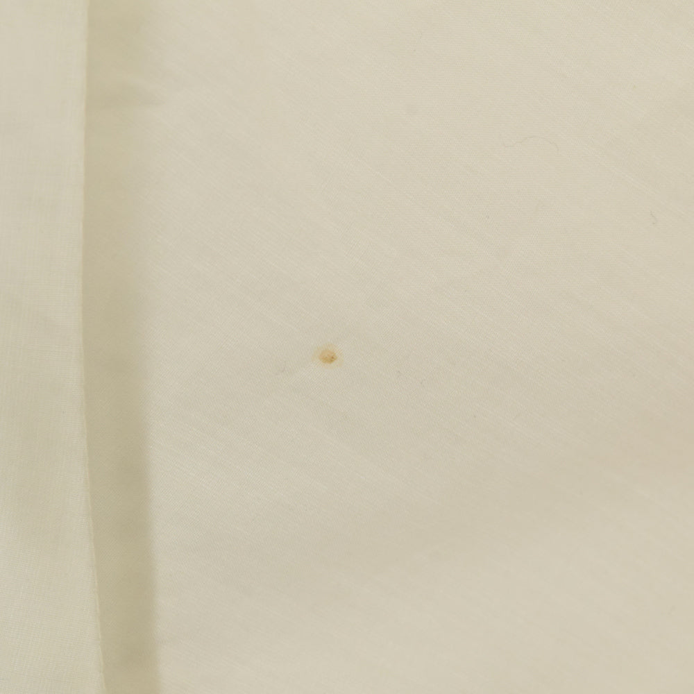 CHROME HEARTS(クロムハーツ) MAHAL KITA SHIRT マハルキタ クロスパッチクロスボタン長袖シャツ ホワイト ※タグ欠損