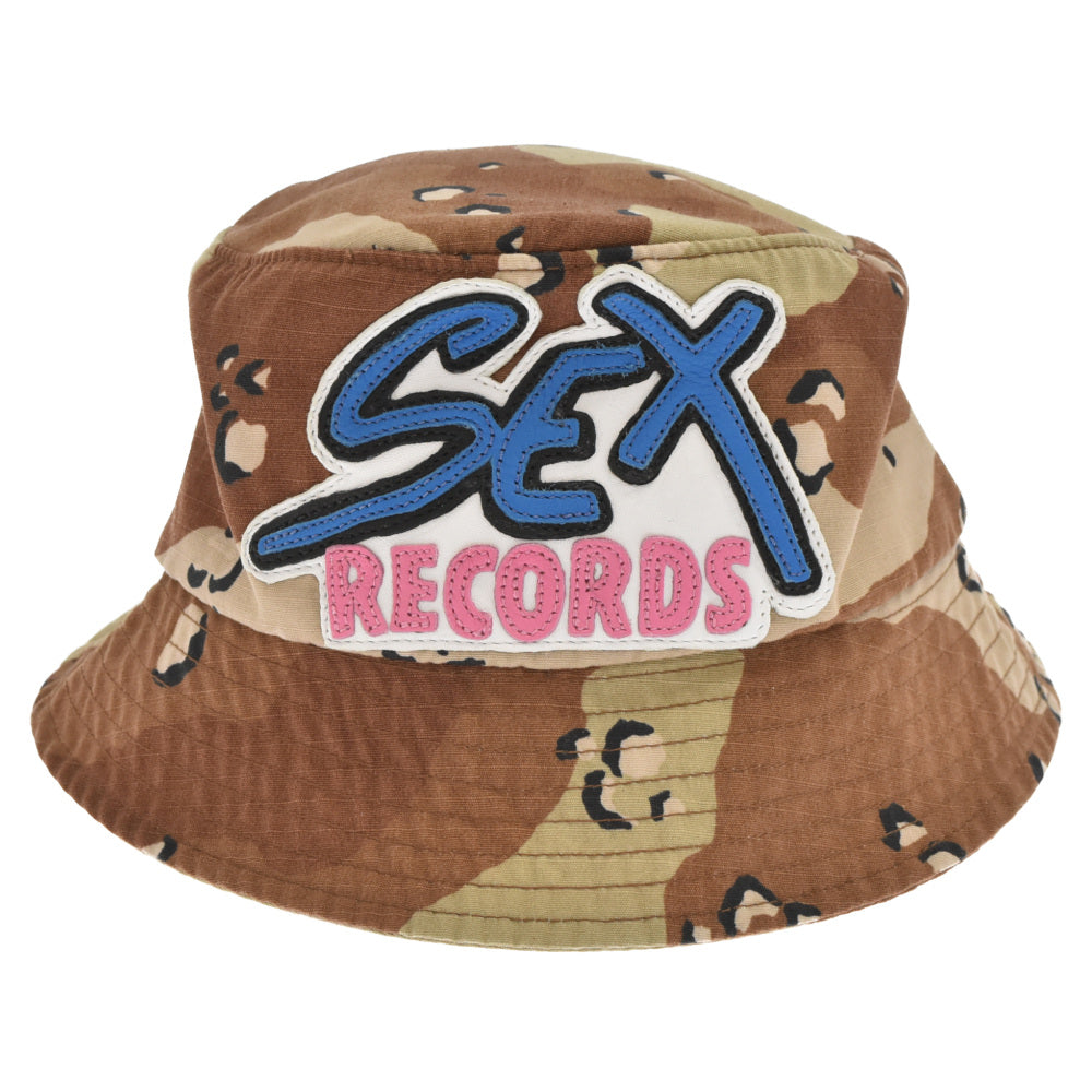 CHROME HEARTS(クロムハーツ) 21AW×MATTY BOY Sex Records Chocochip Camo Bucket Hat マッティボーイ セックスレコード チョコチップカモバケットハット 迷彩帽子 S