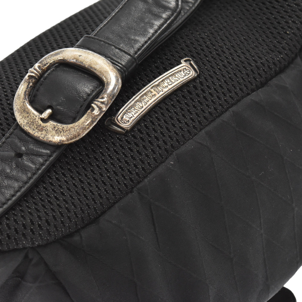 CHROME HEARTS(クロムハーツ) SNAT PACK No1 XPAC NYLON BLACK スナットパック ウエストバッグ キルティング ナイロン×レザー ブラック