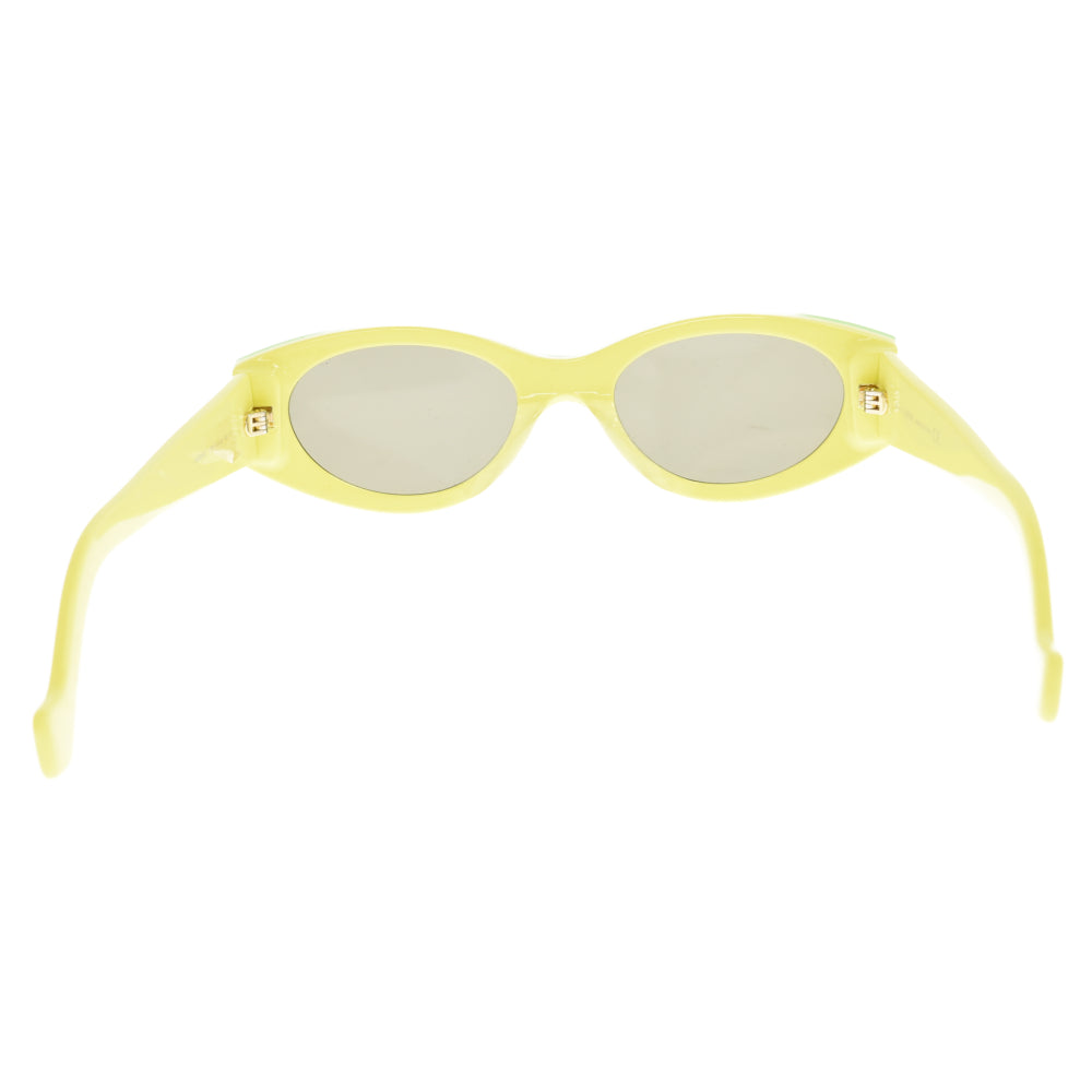 LOEWE(ロエベ) ×Paula's Ibiza パウラズイビザ Acetate アセテート キャットアイフレーム サングラス 眼鏡 グリーン/イエロー LW40046U