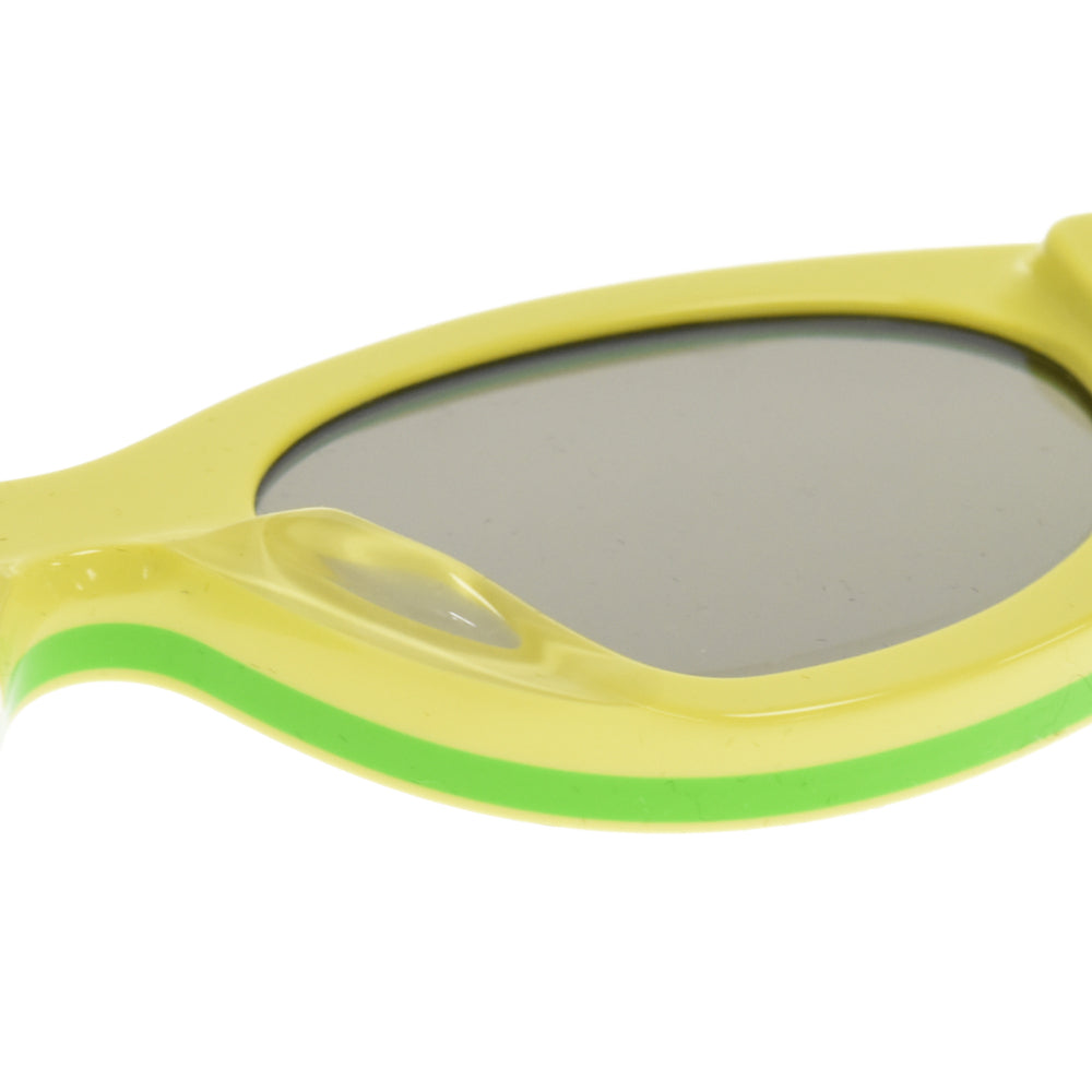 LOEWE(ロエベ) ×Paula's Ibiza パウラズイビザ Acetate アセテート キャットアイフレーム サングラス 眼鏡 グリーン/イエロー LW40046U