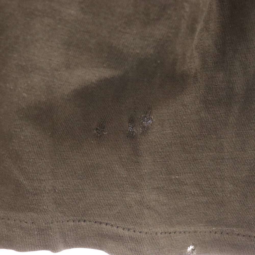 VINTAGE(ヴィンテージ) 90s MALCOLM X RAP TEE PEACE&LOVE マルコム 両面プリント ラップ 半袖Tシャツ カットソー グレー