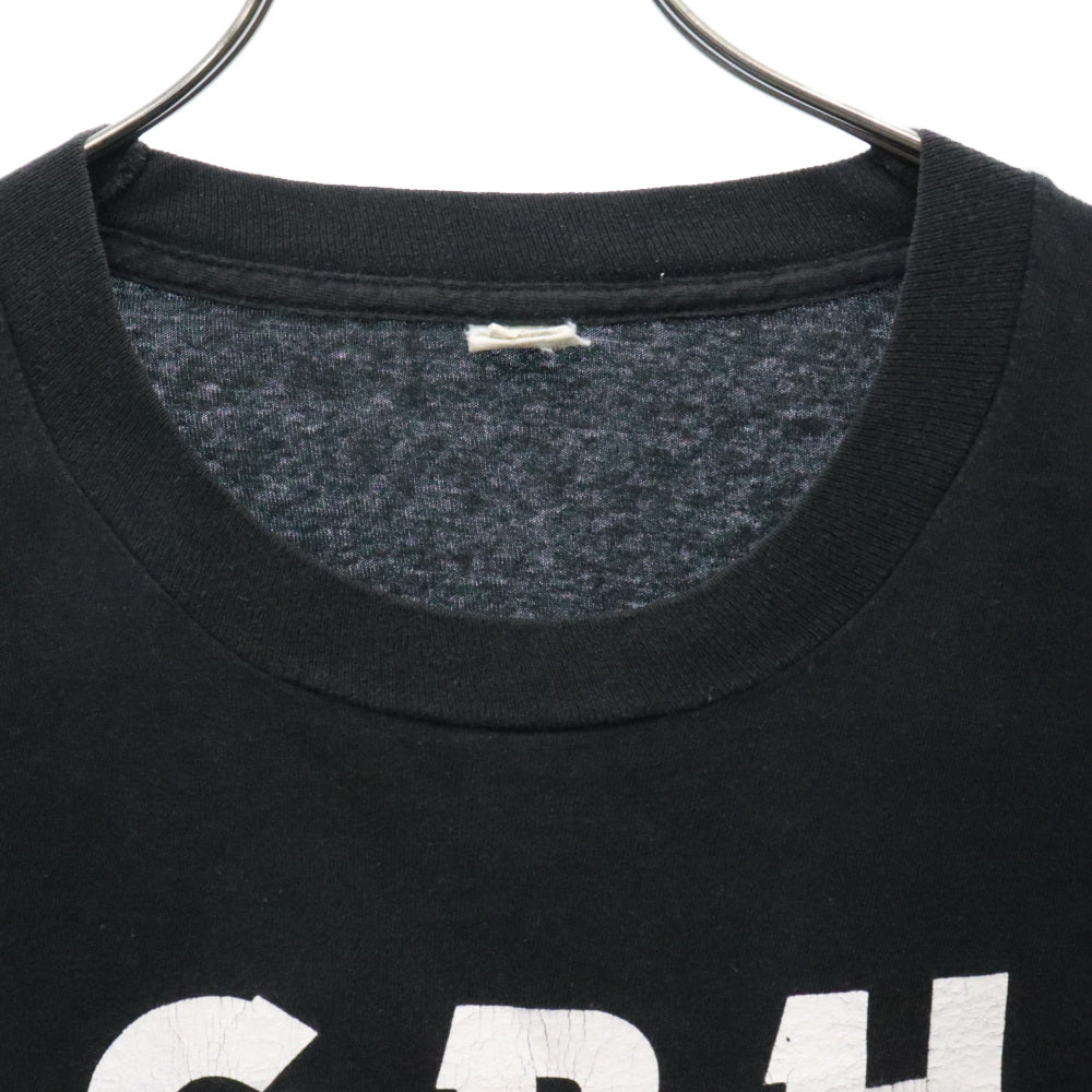 VINTAGE(ヴィンテージ) 80S VINTEGE G.B.H No Need To Panic 1987 Tou TEE フロントプリント半袖Tシャツ カットソー ブラック ヴィンテージ