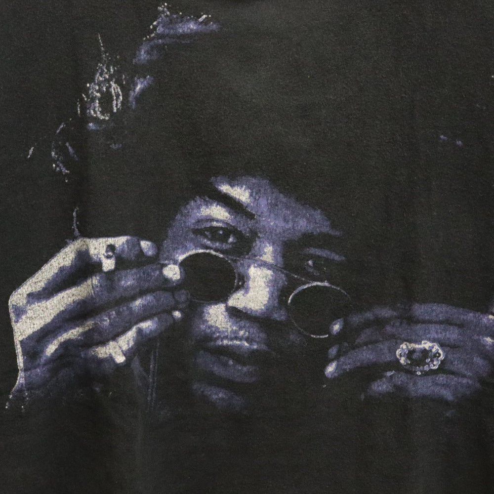VINTAGE(ヴィンテージ) 90S VINTEGE Jimi Hendrix PURPLE HAZE ヘンドリックス パープルヘイズ 半袖Tシャツ カットソー ヴィンテージ ブラック