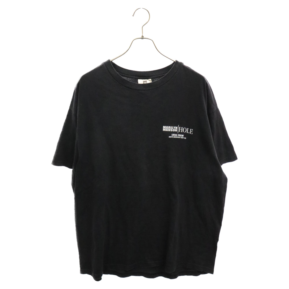 VINTAGE(ヴィンテージ) 90S マリリンマンソン ホール ツアー 1999 ロゴプリント半袖Tシャツ カットソー ヴィンテージ