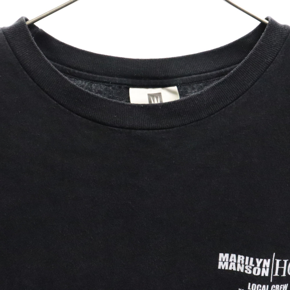 VINTAGE(ヴィンテージ) 90S マリリンマンソン ホール ツアー 1999 ロゴプリント半袖Tシャツ カットソー ヴィンテージ
