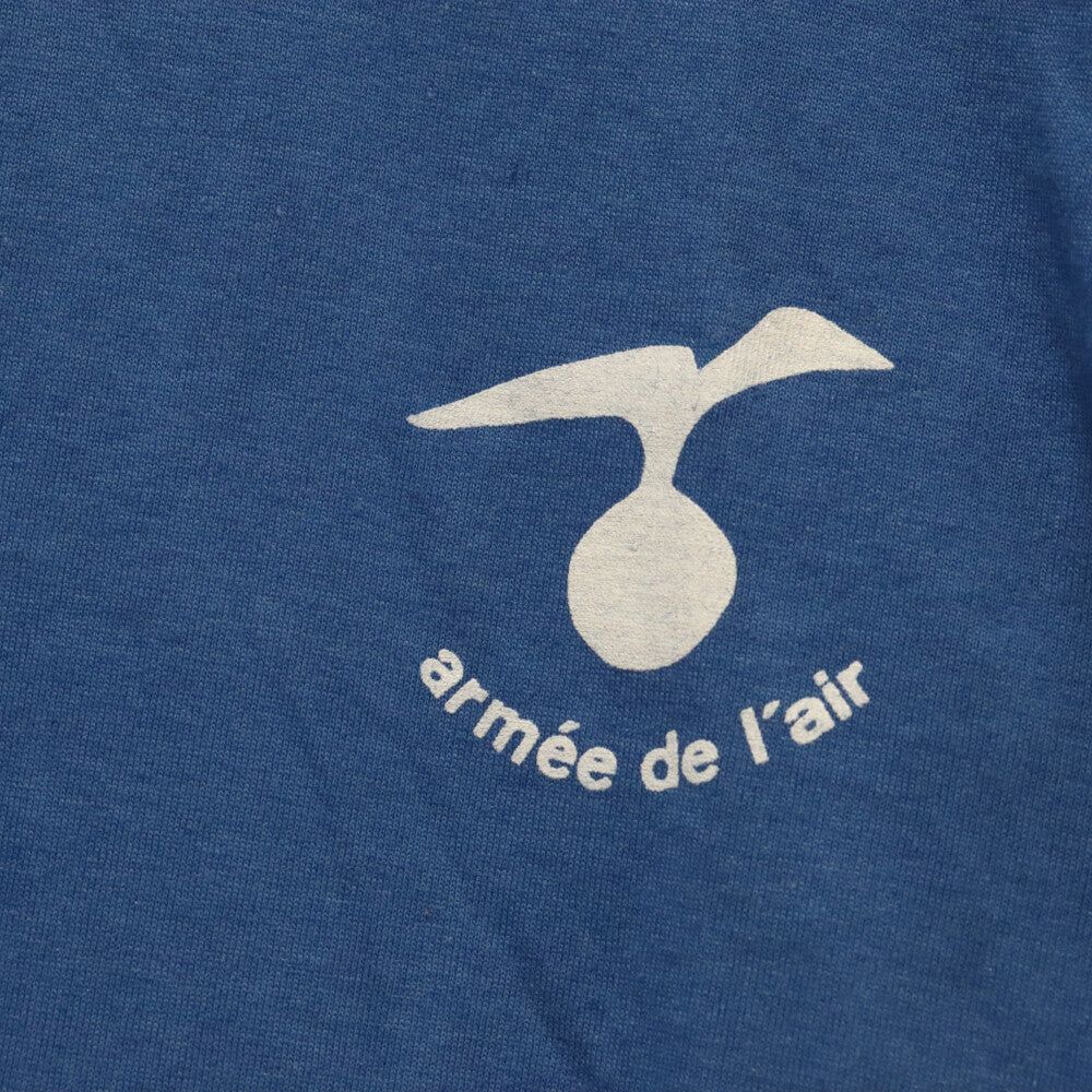 VINTAGE(ヴィンテージ) フランス軍 トレーニング Tシャツ カットソー ブルー