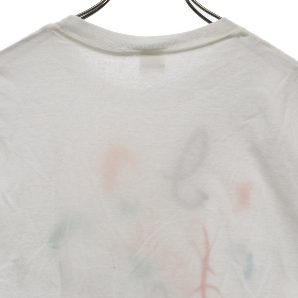 VINTAGE(ヴィンテージ) 80s LOVE ペントプリント ノースリーブTシャツ カットソー ホワイト