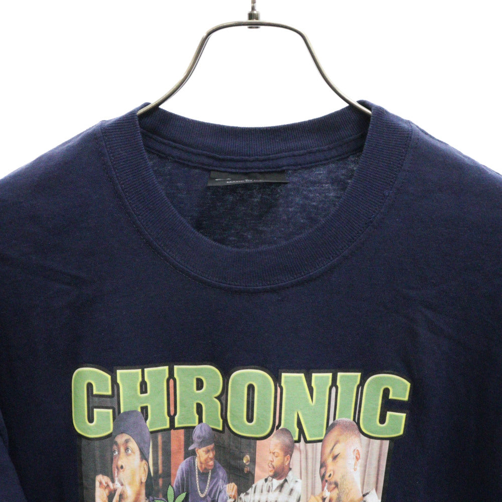 VINTAGE(ヴィンテージ) 90s serial killer シリアルキラー プリント 半袖Tシャツ カットソー ネイビー