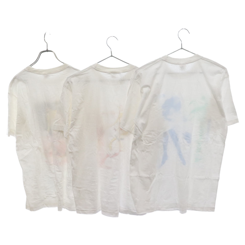 VINTAGE(ヴィンテージ) 90s VINTAGE SUPER S 女戦士セーラームーン 半袖Tシャツ カットソー ヴィンテージ 5個セット ホワイト