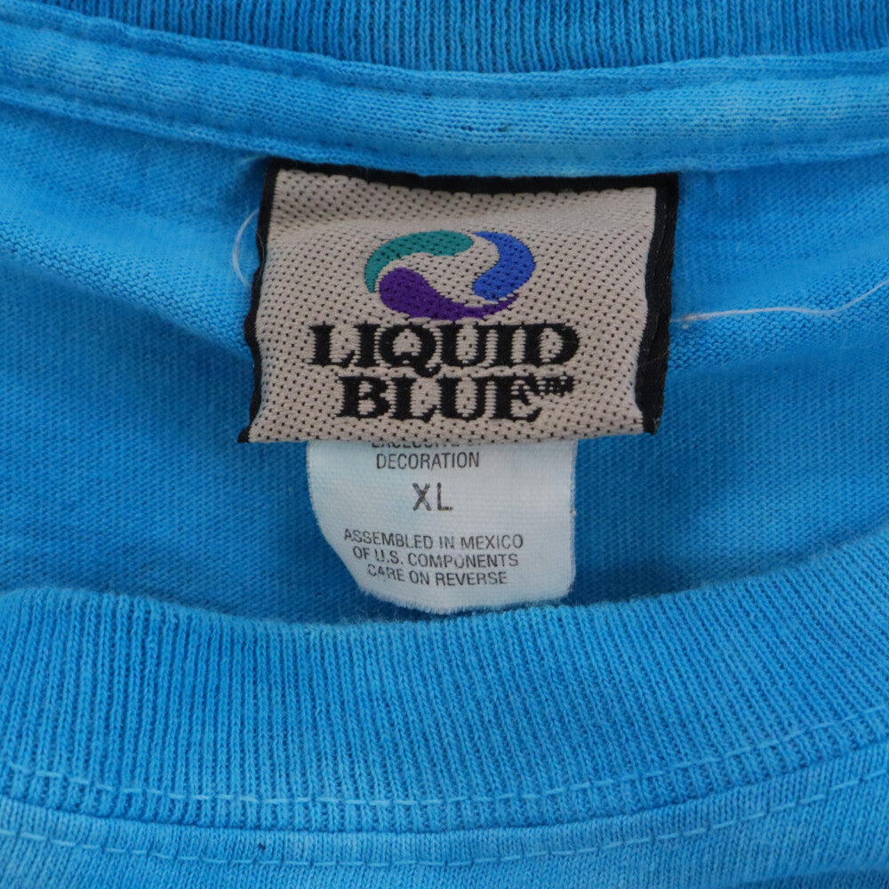 VINTAGE(ヴィンテージ) 90s PINK FLOYD WISH YOU WERE HERE ピンクフロイド タイダイ バンド 半袖Tシャツ カットソー ブルー