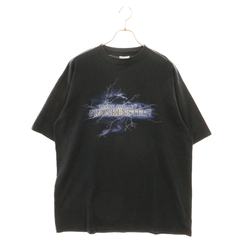 VINTAGE(ヴィンテージ) 90s FRANKENSTEIN フランケンシュタイン プリント 半袖Tシャツ カットソー ネイビー