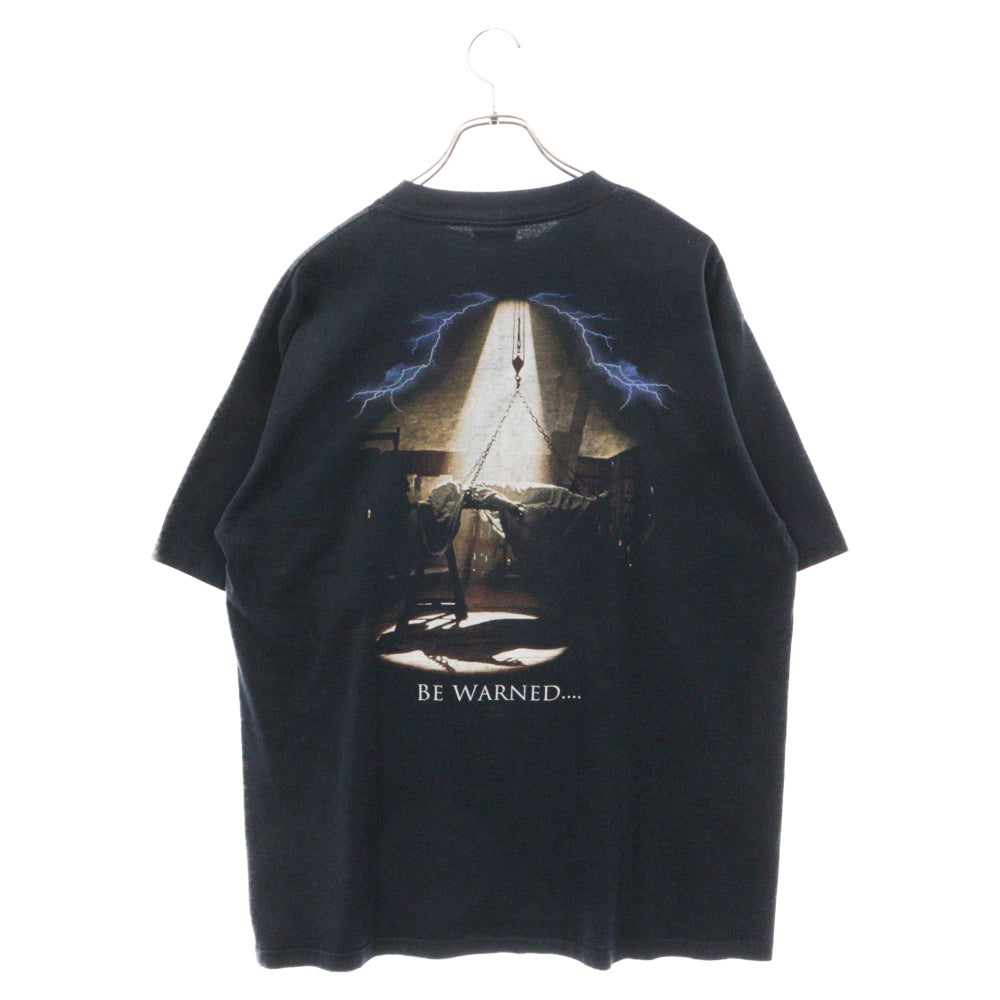 VINTAGE(ヴィンテージ) 90s FRANKENSTEIN フランケンシュタイン プリント 半袖Tシャツ カットソー ネイビー