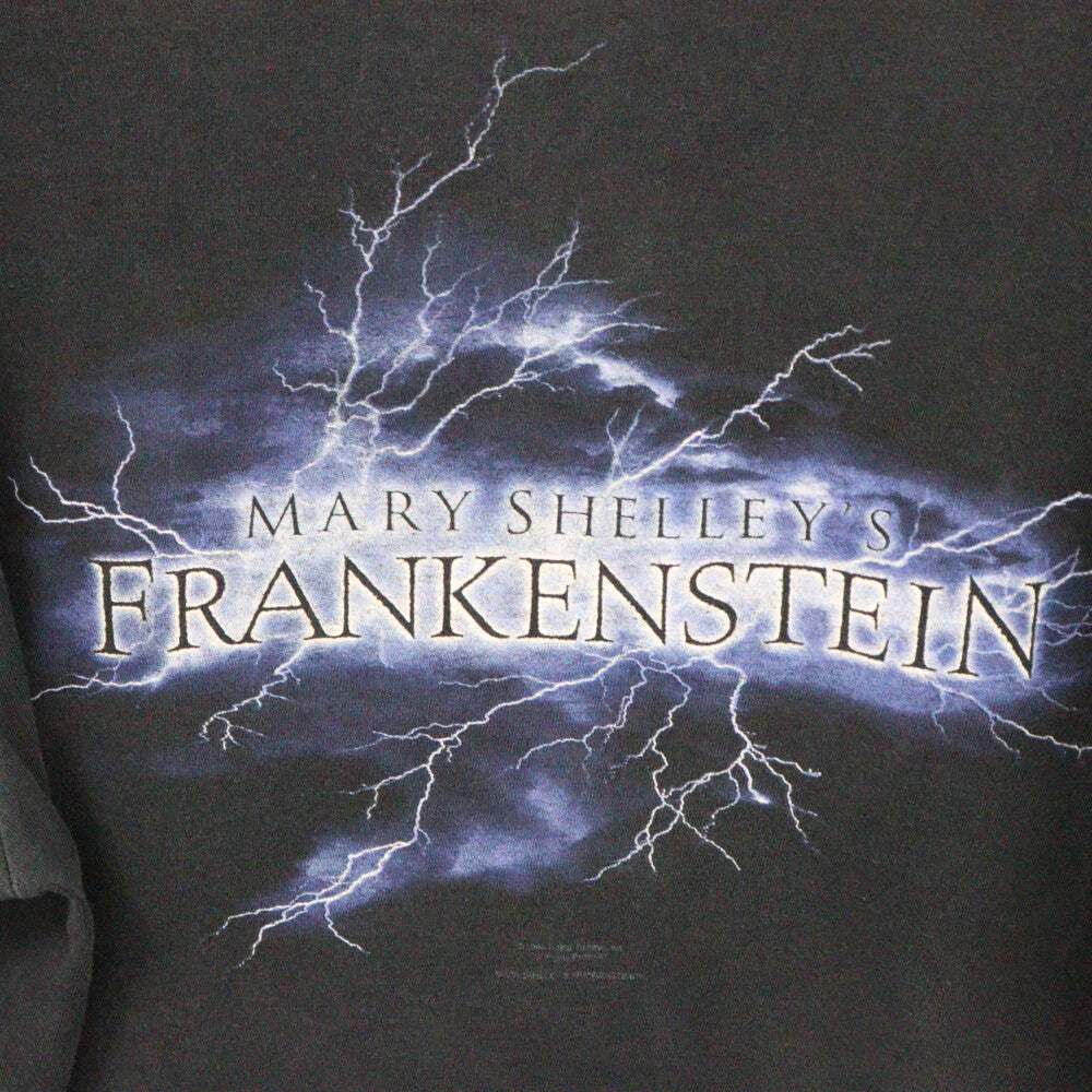 VINTAGE(ヴィンテージ) 90s FRANKENSTEIN フランケンシュタイン プリント 半袖Tシャツ カットソー ネイビー