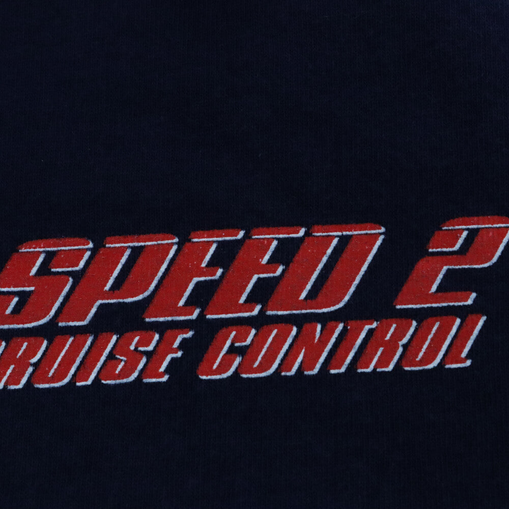 VINTAGE(ヴィンテージ) 00s SPEED2 スピード ムービー プリント 半袖Tシャツ カットソー ネイビー