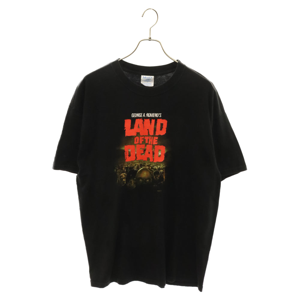 VINTAGE(ヴィンテージ) 00s LAMD OF THE DEAD ランドオブザデッド ムービー プリント 半袖Tシャツ カットソー ブラック