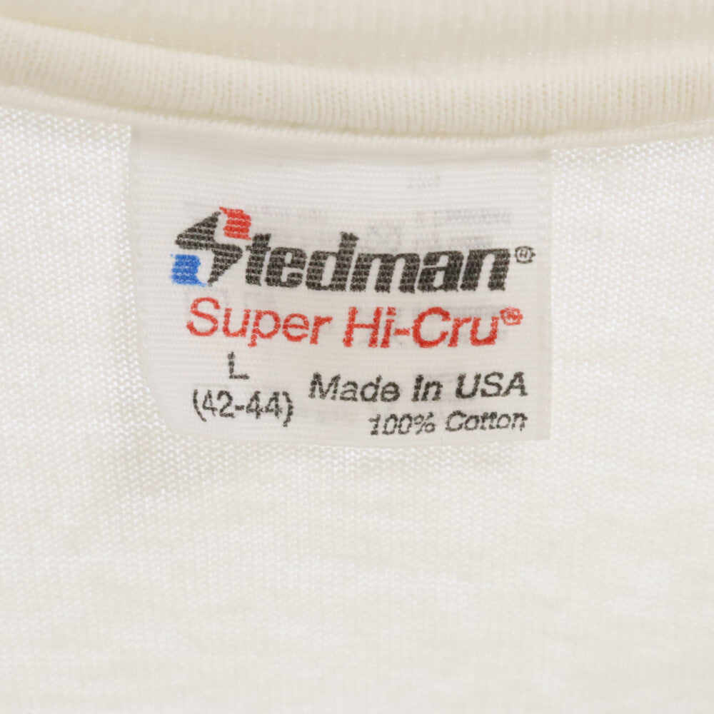 VINTAGE(ヴィンテージ) 90s FINLEY フィンレイ アート プリント 半袖Tシャツ カットソー ホワイト