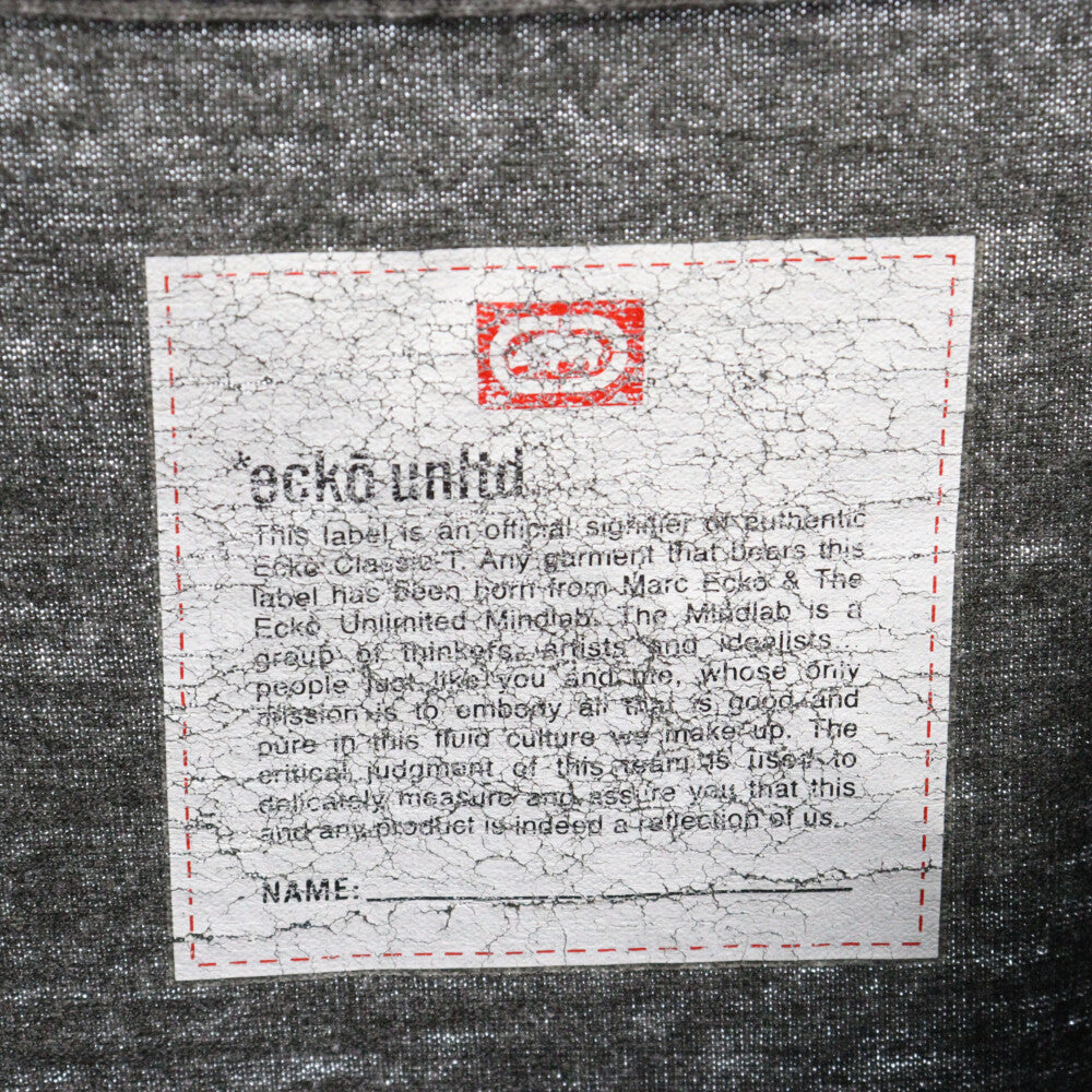 VINTAGE(ヴィンテージ) ecko complex スパイダーマン プリント 半袖Tシャツ カットソー グレー
