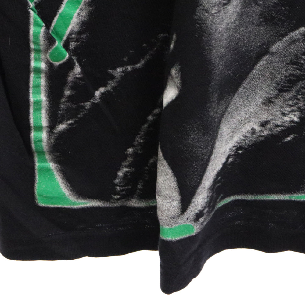 VINTAGE(ヴィンテージ) Bob Marley One Love TEE ボブマーリー フロントプリント半袖Tシャツ カットソー ブラック