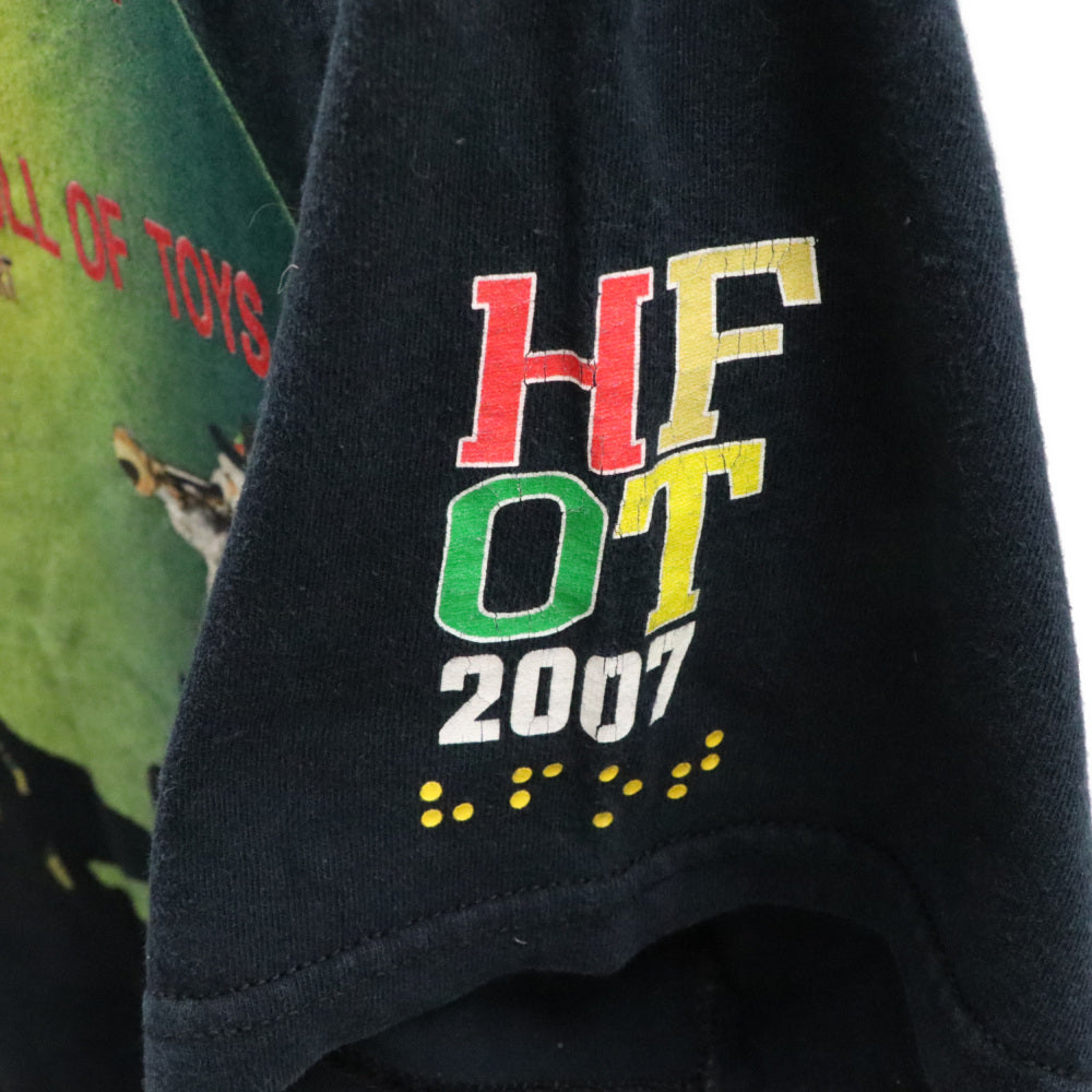 VINTAGE(ヴィンテージ) 00s STEVI WONDER TEE スティービーワンダー フロントプリント半袖Tシャツ カットソー ネイビー