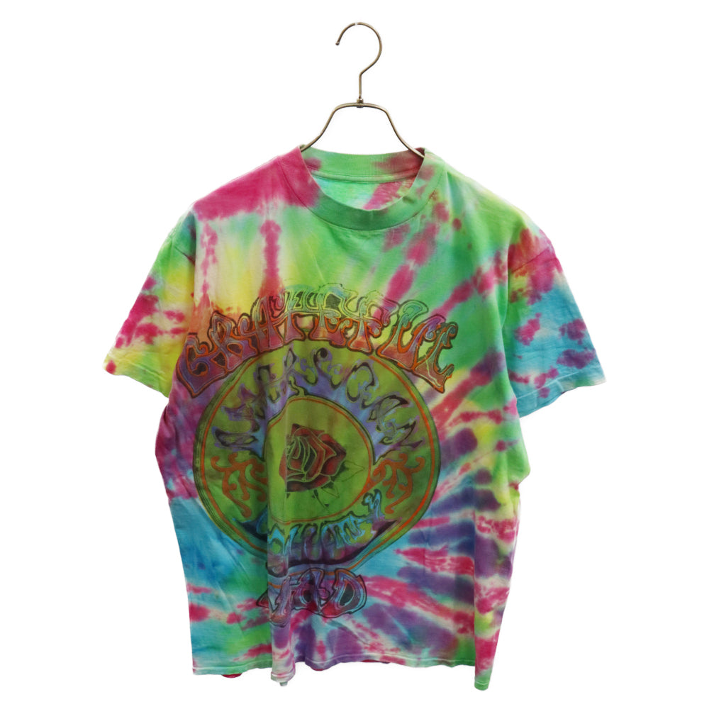 VINTAGE(ヴィンテージ) 90s GRATEFUL DEAD SPRING TOUR 94 TEE グレイトフルデット タイダイ両面プリント半袖Tシャツ カットソー マルチ