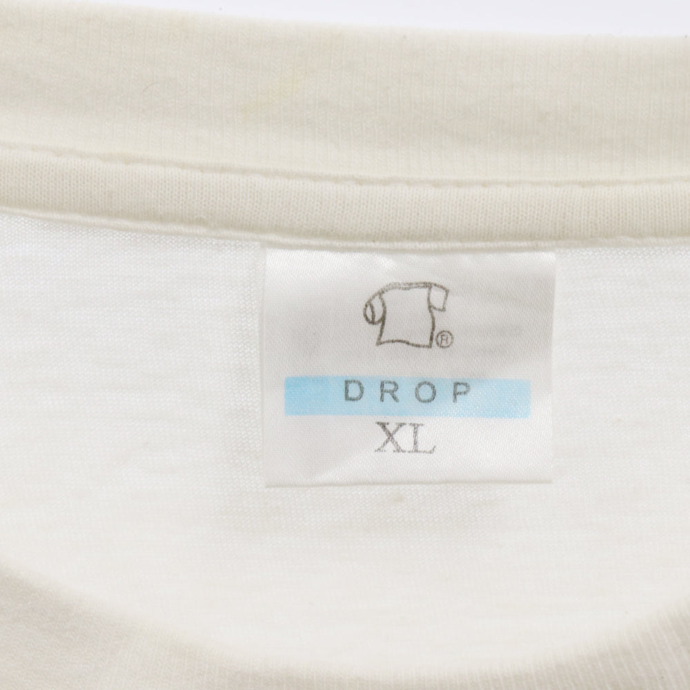 VINTAGE(ヴィンテージ) 90s MASC CRECS マスク クレクス 企業 プリント 半袖Tシャツ カットソー ホワイト