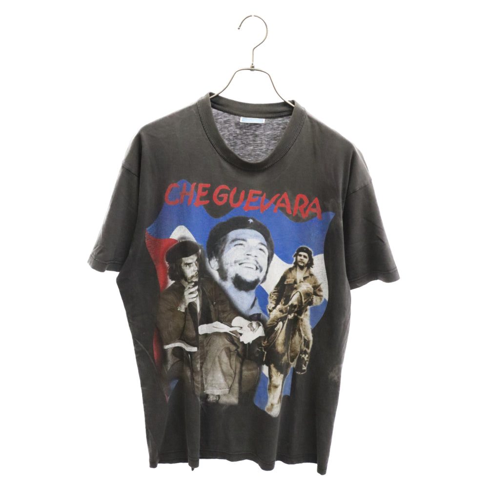 VINTAGE(ヴィンテージ) 90s CHE GUEVARA ゲバラ プリント 半袖Tシャツ カットソー ブラック