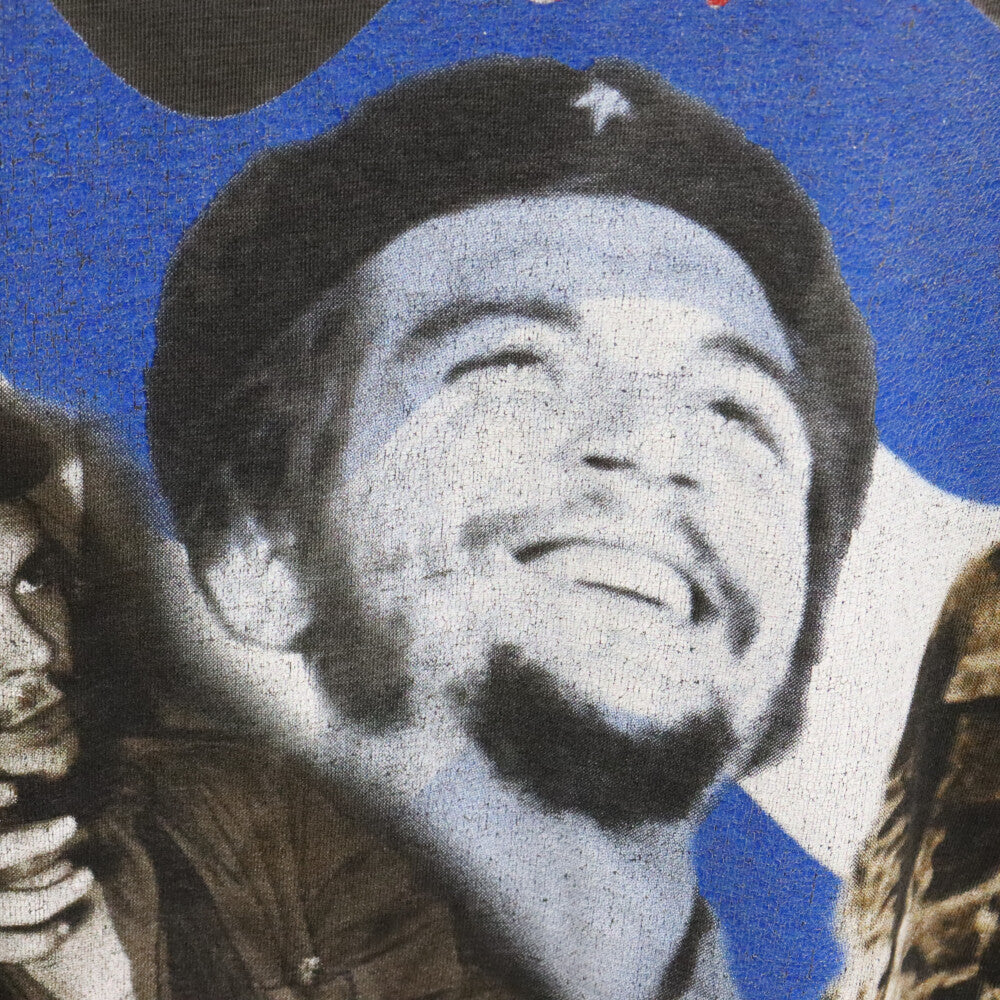 VINTAGE(ヴィンテージ) 90s CHE GUEVARA ゲバラ プリント 半袖Tシャツ カットソー ブラック
