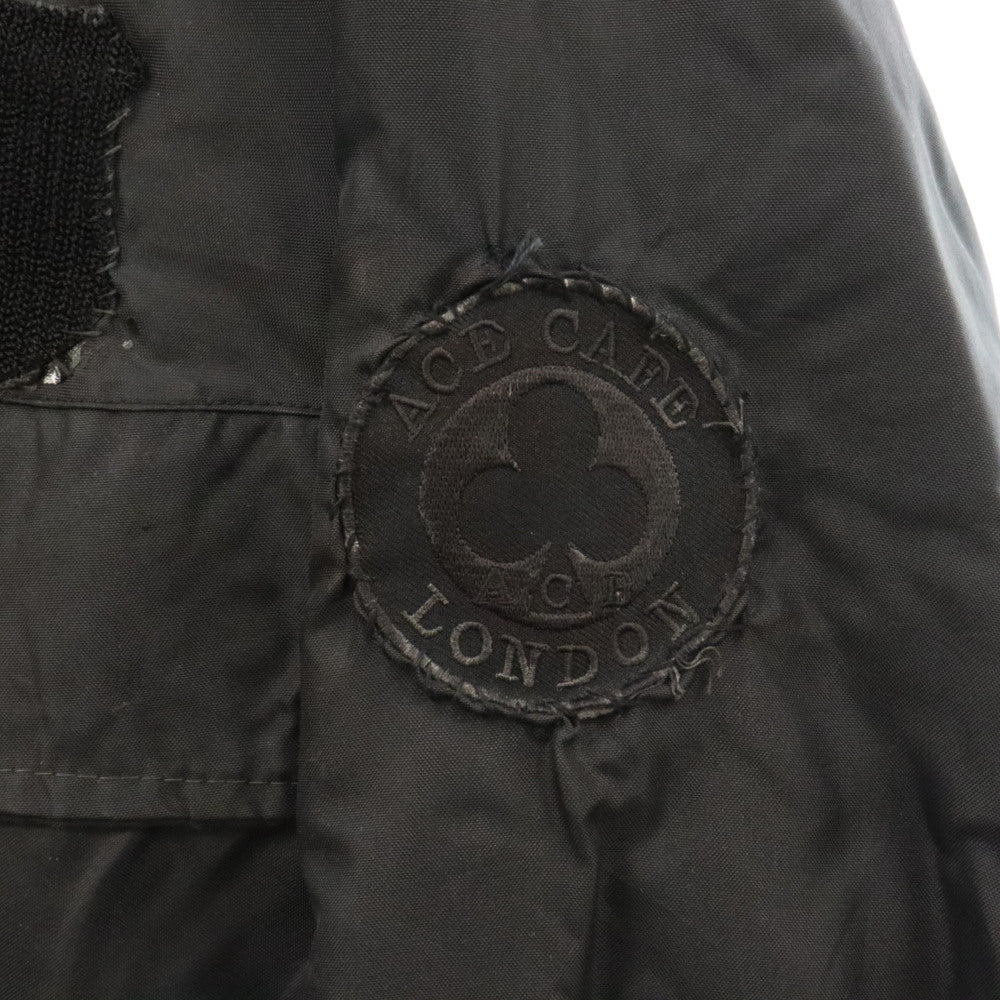 BELSTAFF(ベルスタッフ) 90s Nylon Jacket パッチワークナイロンジャケット ブラック ヴィンテージ