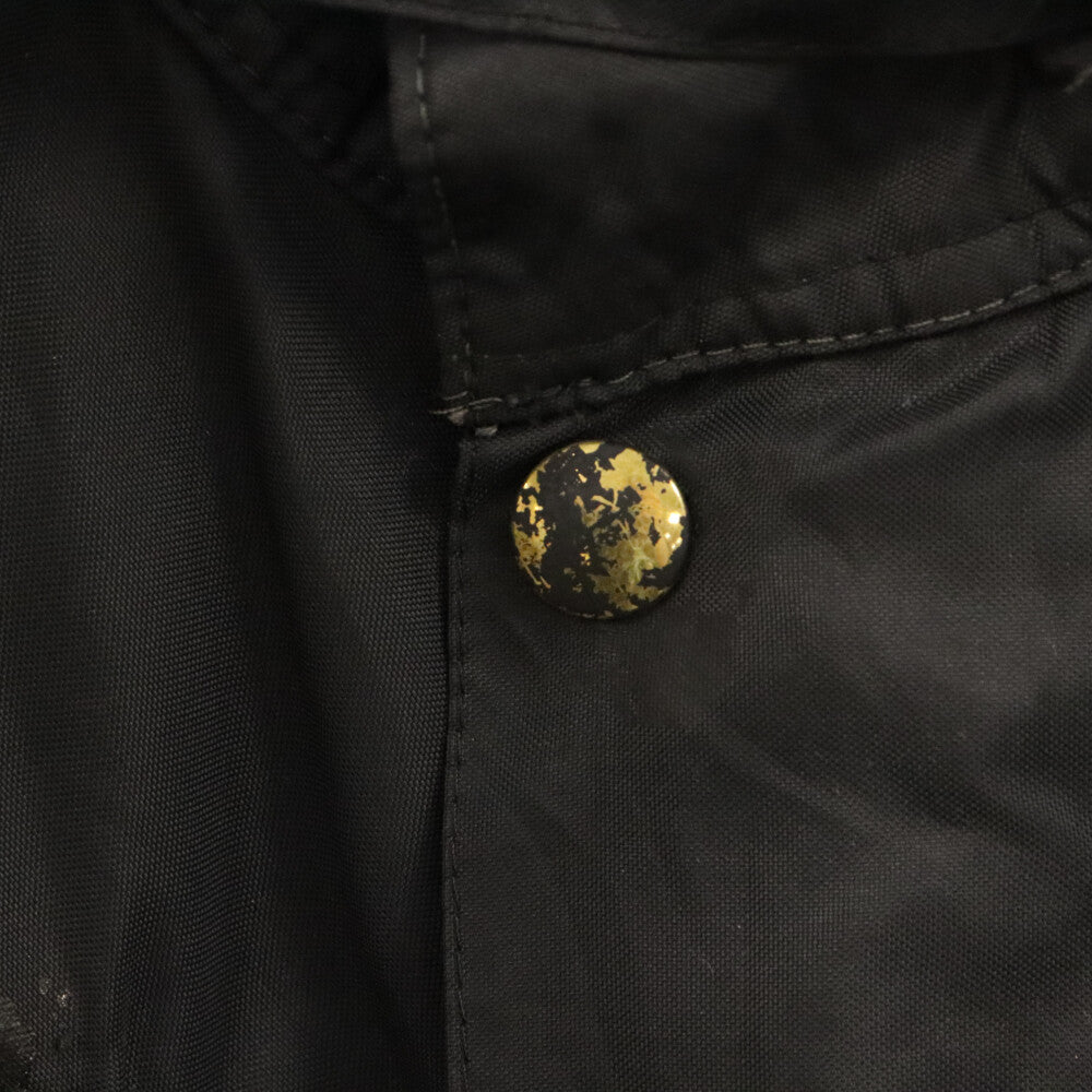 BELSTAFF(ベルスタッフ) 90s Nylon Jacket パッチワークナイロンジャケット ブラック ヴィンテージ