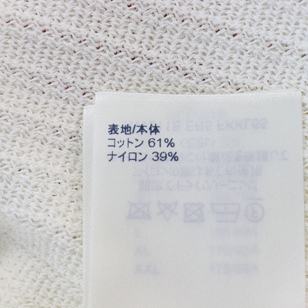 LOUIS VUITTON(ルイヴィトン) 21SS RW211B ER5 FKKL65 ロントプリント レトロスローガン オーバーサイズニット セーター ホワイト レディース